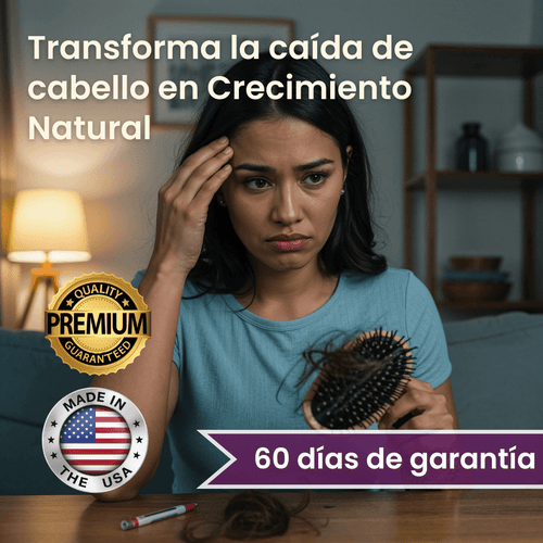 Transforma tu cabello debilitado | Recupera grosor y Olvida su Caída Naturalmente
