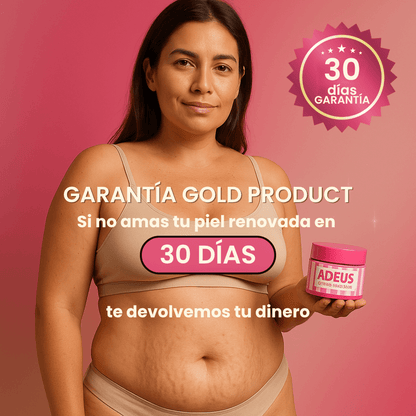 Adeus | La Crema Brasileña que Borra Estrías y Celulitis en 2 Semanas