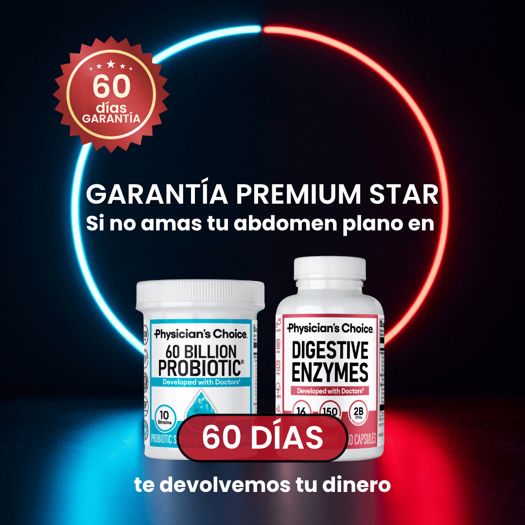 Physician’s Choice | Despídete del Vientre Inflamado y la Pesadez Después de Comer (en Solo 21 Días)