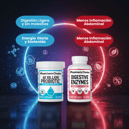 Physician’s Choice | Despídete del Vientre Inflamado y la Pesadez Después de Comer (en Solo 21 Días)