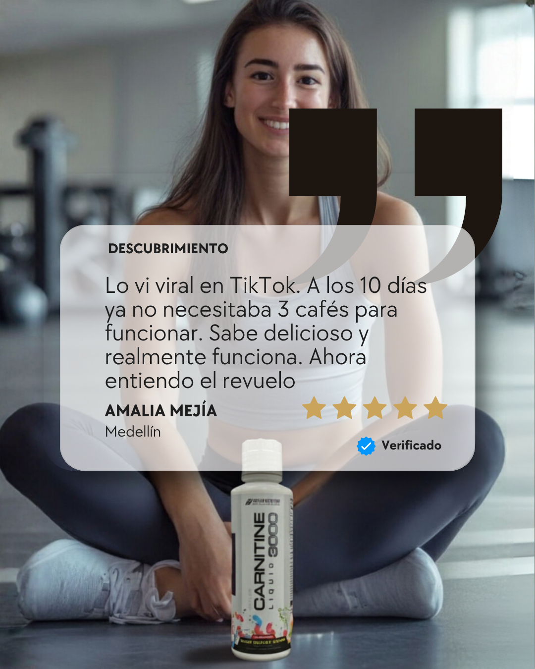 CARNITINE SECRET™ | El Combustible Líquido Viral