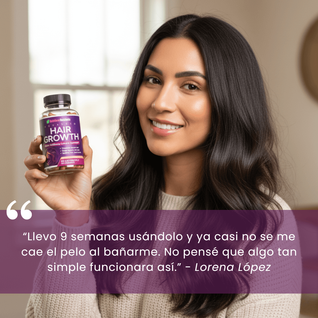 Transforma tu cabello debilitado | Recupera grosor y Olvida su Caída Naturalmente