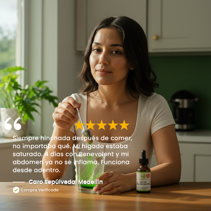 BENEVOLENT™ | Clorofila Líquida Para Eliminar Hinchazón