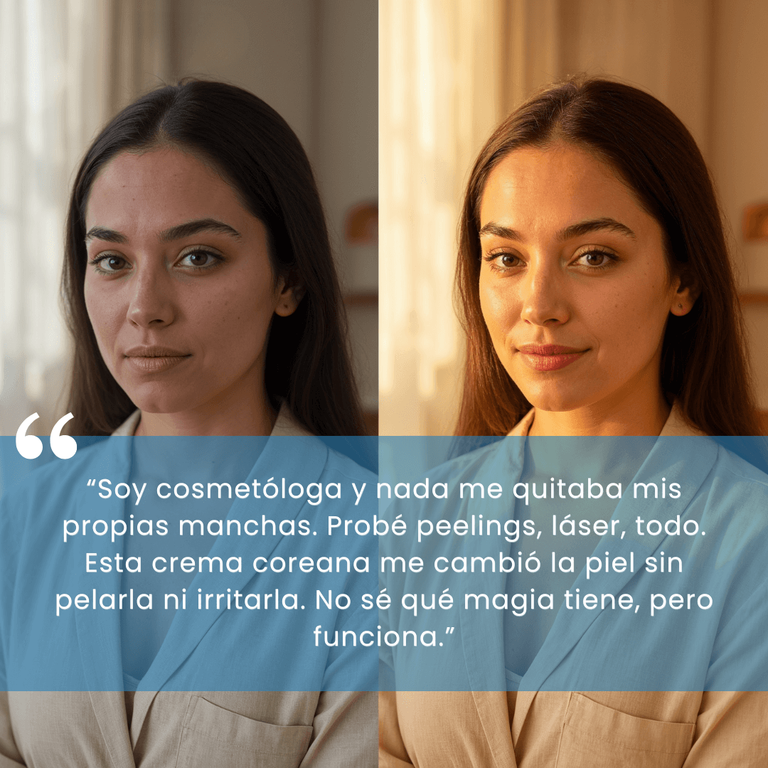 Dr Melaxin | La Crema #1 en Corea que 9,000 Latinas Usaron para Borrar Manchas